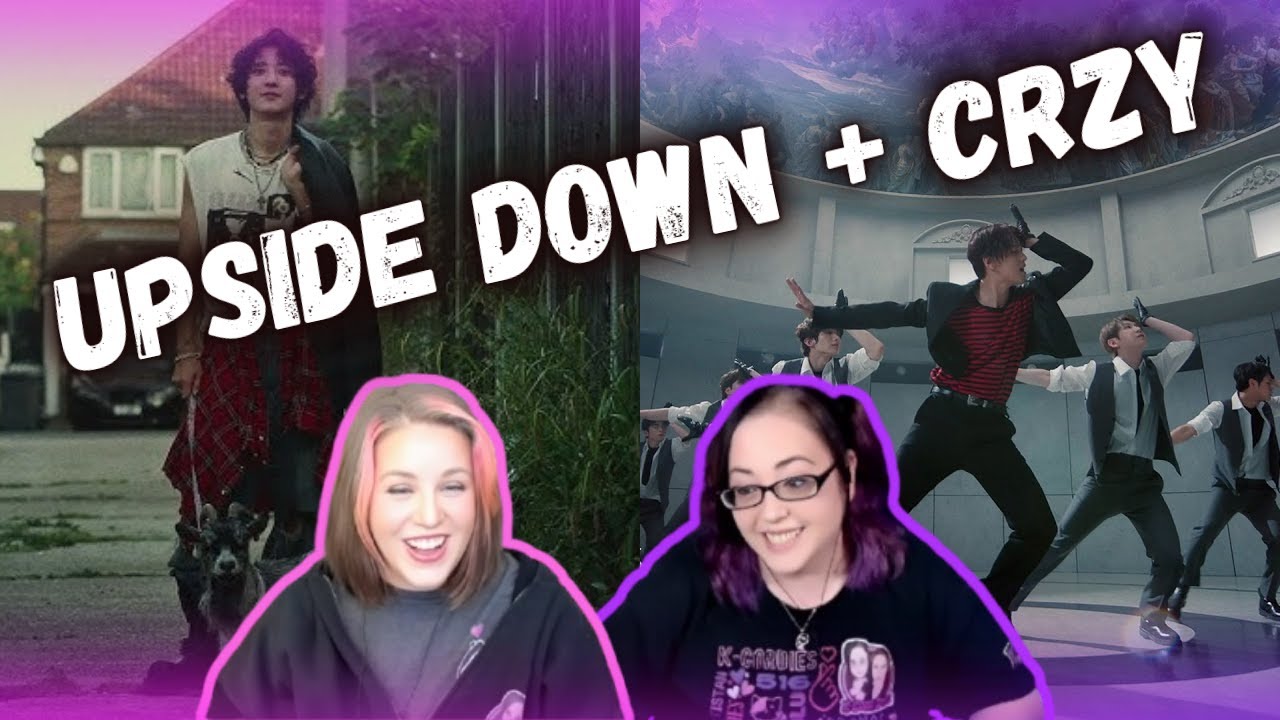 CHANYEOL 'Upside Down' MV + HAECHAN 'CRZY' MV | K-Cord Girls Reaction