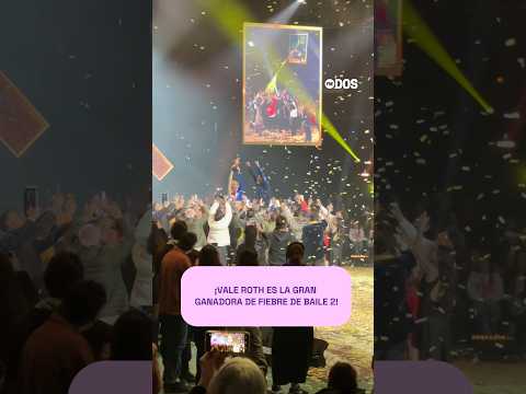 Valentina Roth ganadora de Fiebre de Baile 2
