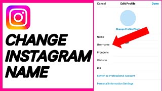 How To Change Instagram Username