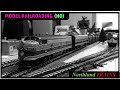 HO Scale Operating Session - Black&amp;White - Steam and Streamliner!