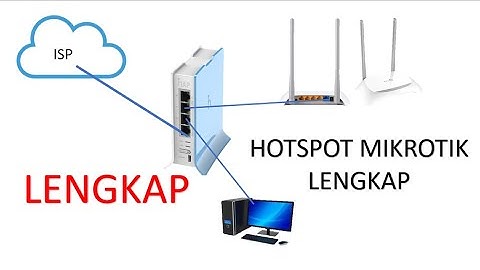 Hotspot Mikrotik dan TPLINK LENGKAP ! (WAJIB BACA DESKRIPSI)