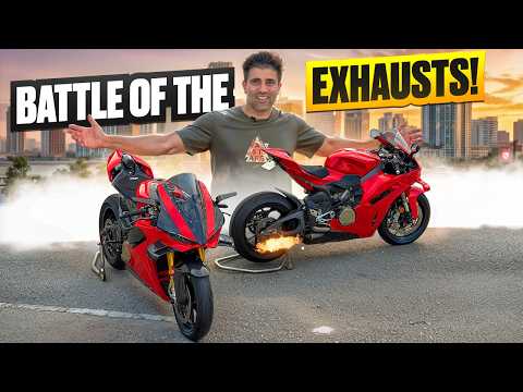 Which Sounds Better? Arrow Titanium vs Akrapovic Slip-On on Panigale V4
