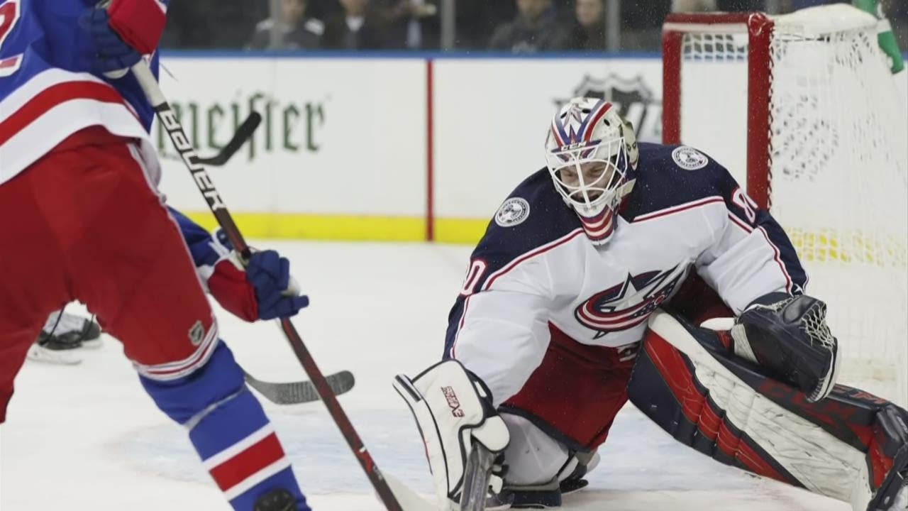 Blue Jackets goalie Matiss Kivlenieks saved teammate's wife's life