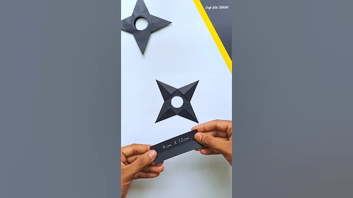 Paper Ninja Star That Flies & Pops Balloons – So Easy & Fun!