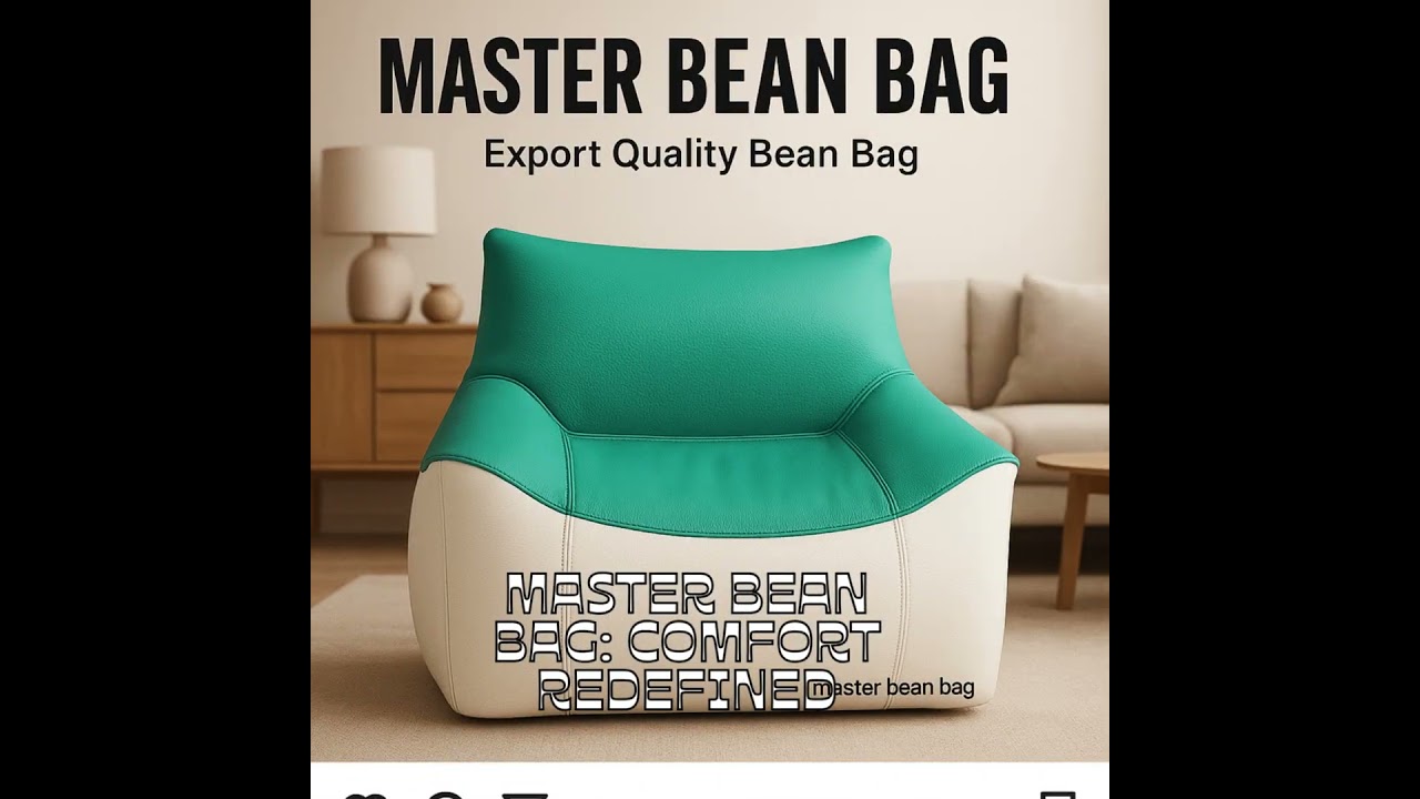 SOFA BEAN BAG DOUBLE COLOUR (EXPORT QUALITY)