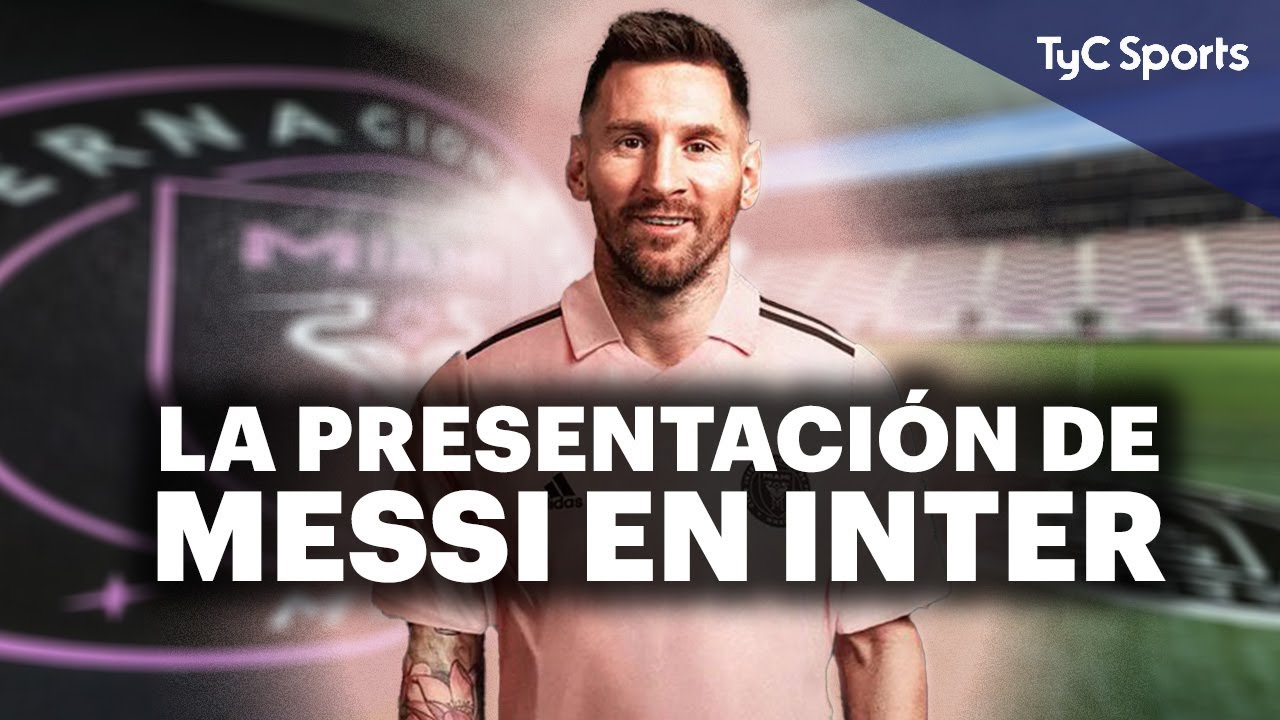 EN VIVO 🔴 PRESENTACIÓN DE LIONEL MESSI EN INTER MIAMI 🔥LA PREVIA DEL SHOW  DE BIENVENIDA DEL 10 - YouTube