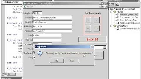 Connecter une BDD Access 2007/2003 avec VB6.0 (Part III)