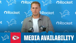Jared Goff postgame media availability | 2025 NFL Regular Season Week 6: Lions at Chiefs