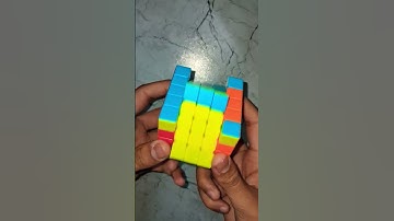 how to make superflip pattern on 5 by 5 cube #shorts #shortsvideo #youtubeshorts