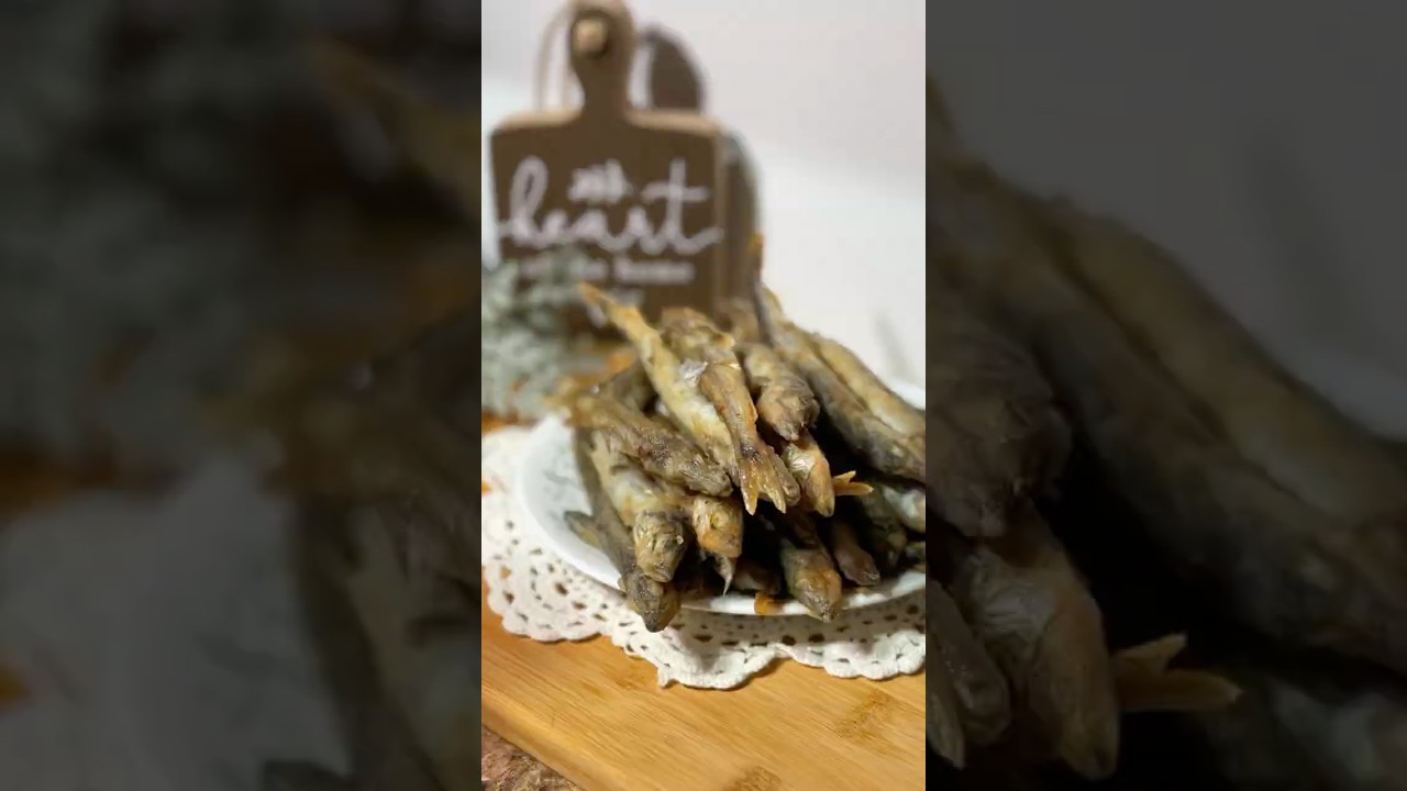 Tiny Fish, BIG Crunch — Fried Smelt (Capelin) 