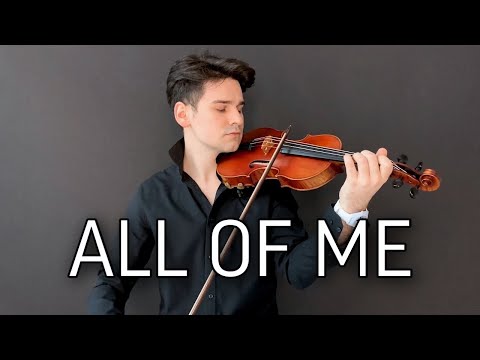All Of Me - John Legend - violin cover by David Bay