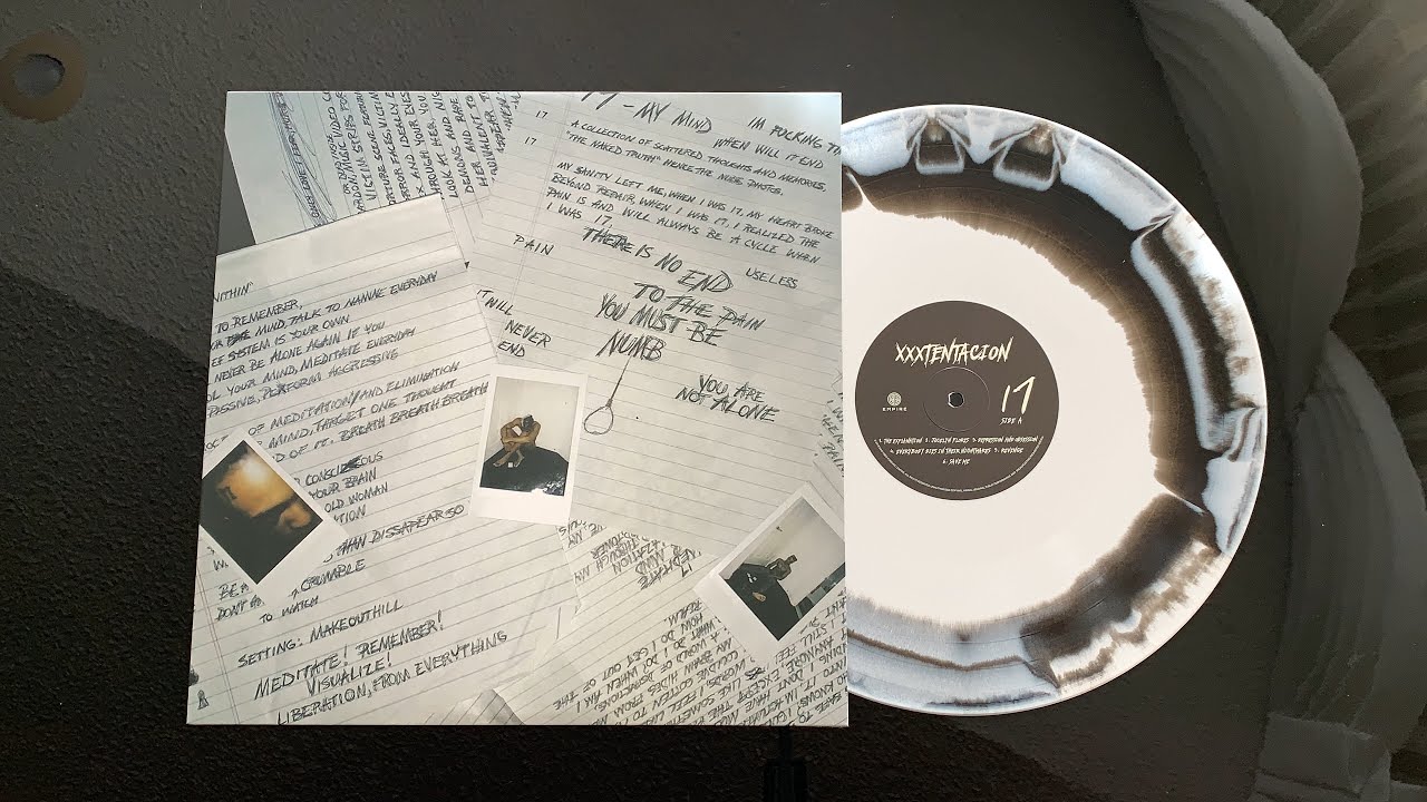 XXXTENTACION 17 Vinyl (Black & White Smash) 