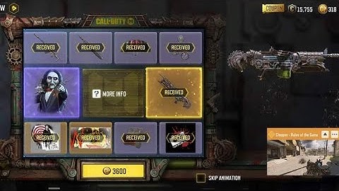 NEW LUCKY DRAW! Game Over Draw | Chopper - "Rules of the Game" & Morte - "Billy" | COD Mobile