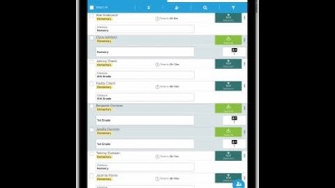 KidCheck Roster Check-In