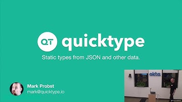 quickype presentation at San Francisco TypeScript Meetup