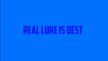 Intro for RealLukeIsBest! [Like the starting transition?] [Made in AE]