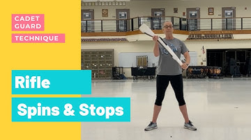 Beginning Rifle Technique | Spins and Stops