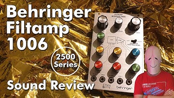 Review Behringer Filtamp 1006 Eurorack Module Series 2500 (Arp)