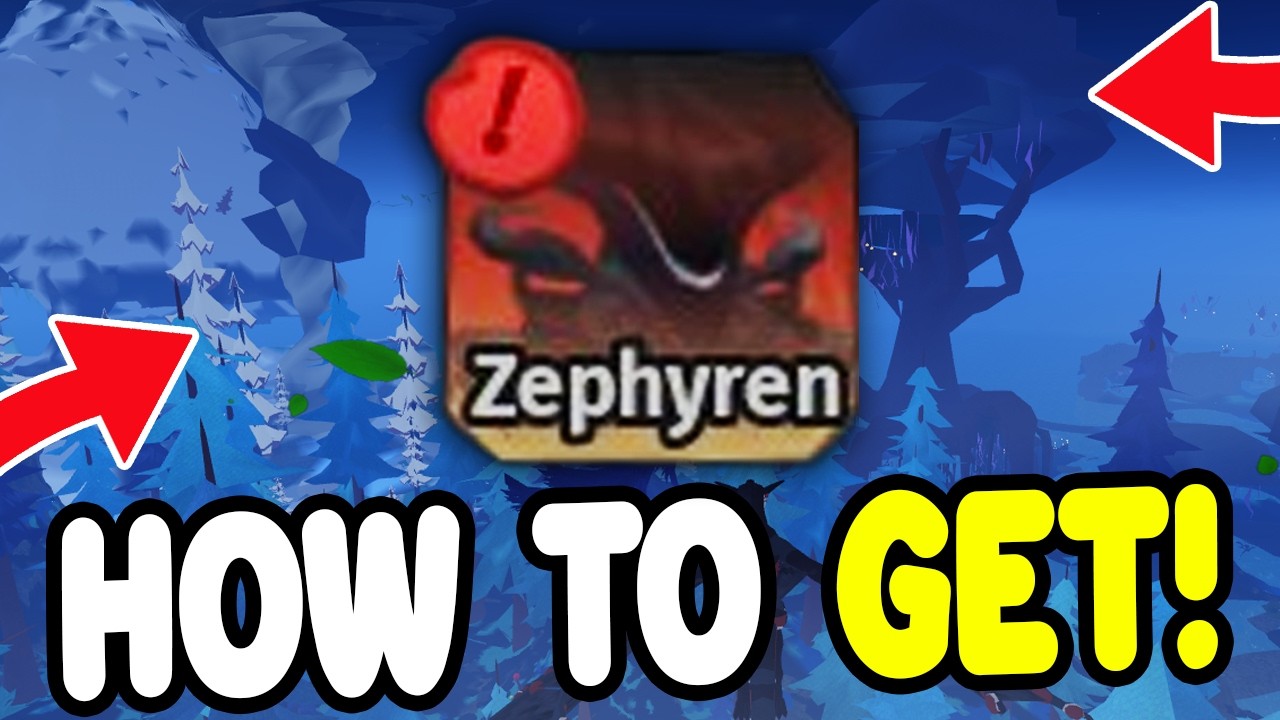 How To GET ZEPHYREN SHOWCASE In CREATURES OF SONARIA! Roblox - YouTube