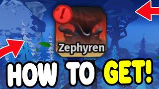 How To GET ZEPHYREN SHOWCASE In CREATURES OF SONARIA! Roblox - YouTube