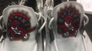 Toronto raptors- custom shoes -