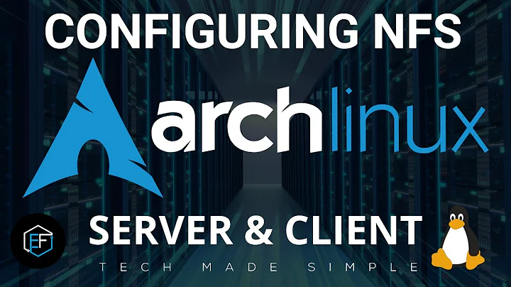 Arch Linux: Configuring NFS