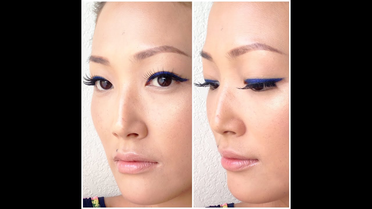 Kendall Jenner Inspired: Perfect Blue Eyeliner