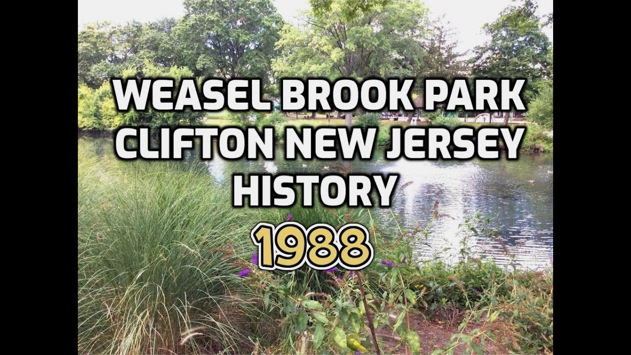 Clifton New Jersey Weasel Brook Park History 1988. Vintage Photographs