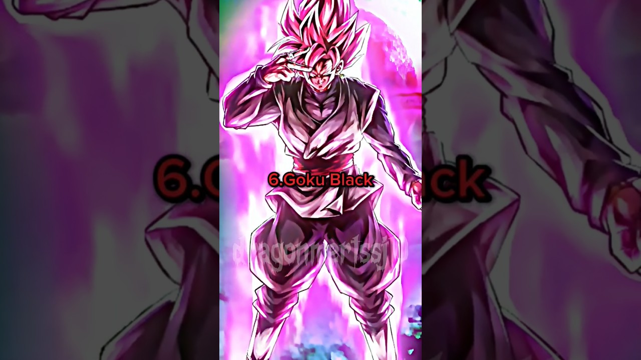 Top 15 Strongest Dragon Ball Villains #dbz #dbs #dbgt #shorts