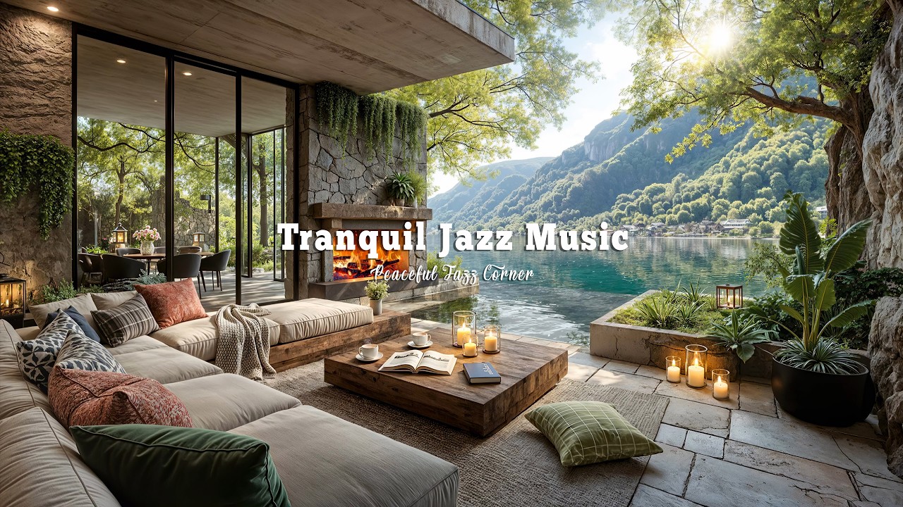 Sunny Spring Morning with Tranquil Jazz Music | Smooth Jazz Melody in Forest Ambience for Relaxation