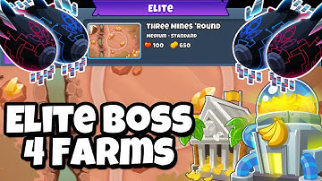 BTD6 Elite Phayze Tutorial || No Monkey Knowledge || Three Mines Round