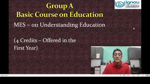 Introduction to the Course MES-016 Educational Research (Block-2 Different Types of Studies in Edu
