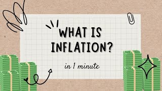 Inflation Explained in 1 Minute Profile