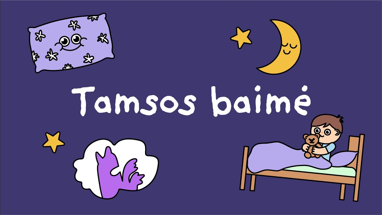 Tamsos baimė 🌝 Edukacinė dainelė | LRT VAIKAI - YouTube