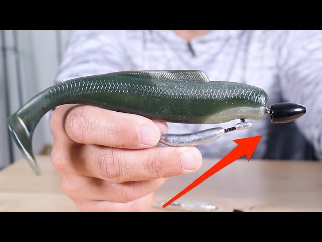 Simple Tip For Rigging Fishing Lures Weedless (In Strong Current and Deep  Water) 