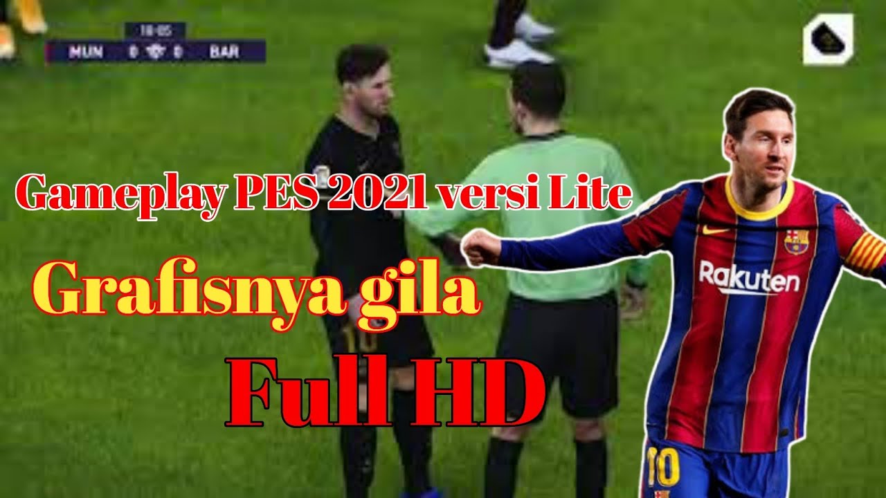 GAMEPLAY EFOOTBALL PES 2021 LITE - YouTube