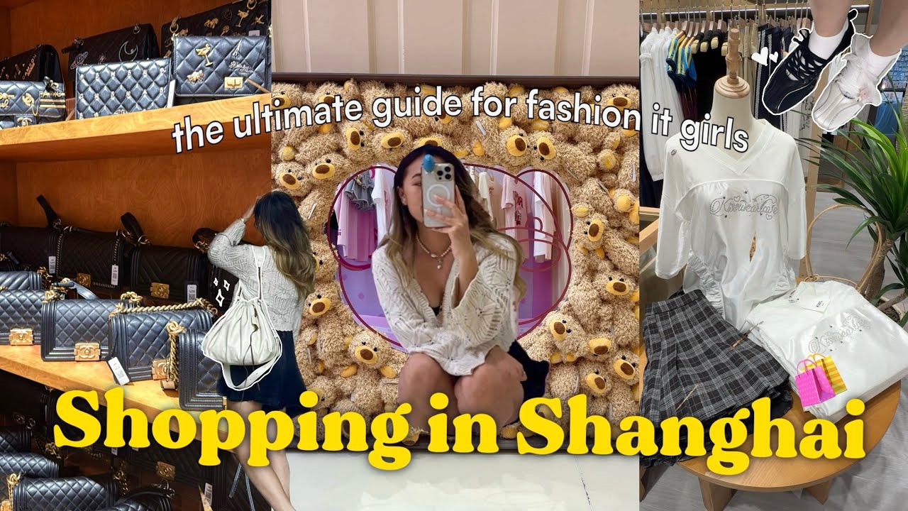 ULTIMATE Shanghai Shopping Guide | 10+ fashion brands you need to know about 🛍️