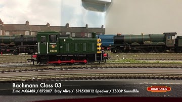 Bachmann Class 03 DCC Sound Installation
