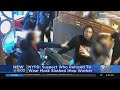 Security video captures man slashing IHOP worker after alleged mask dispute in New York City