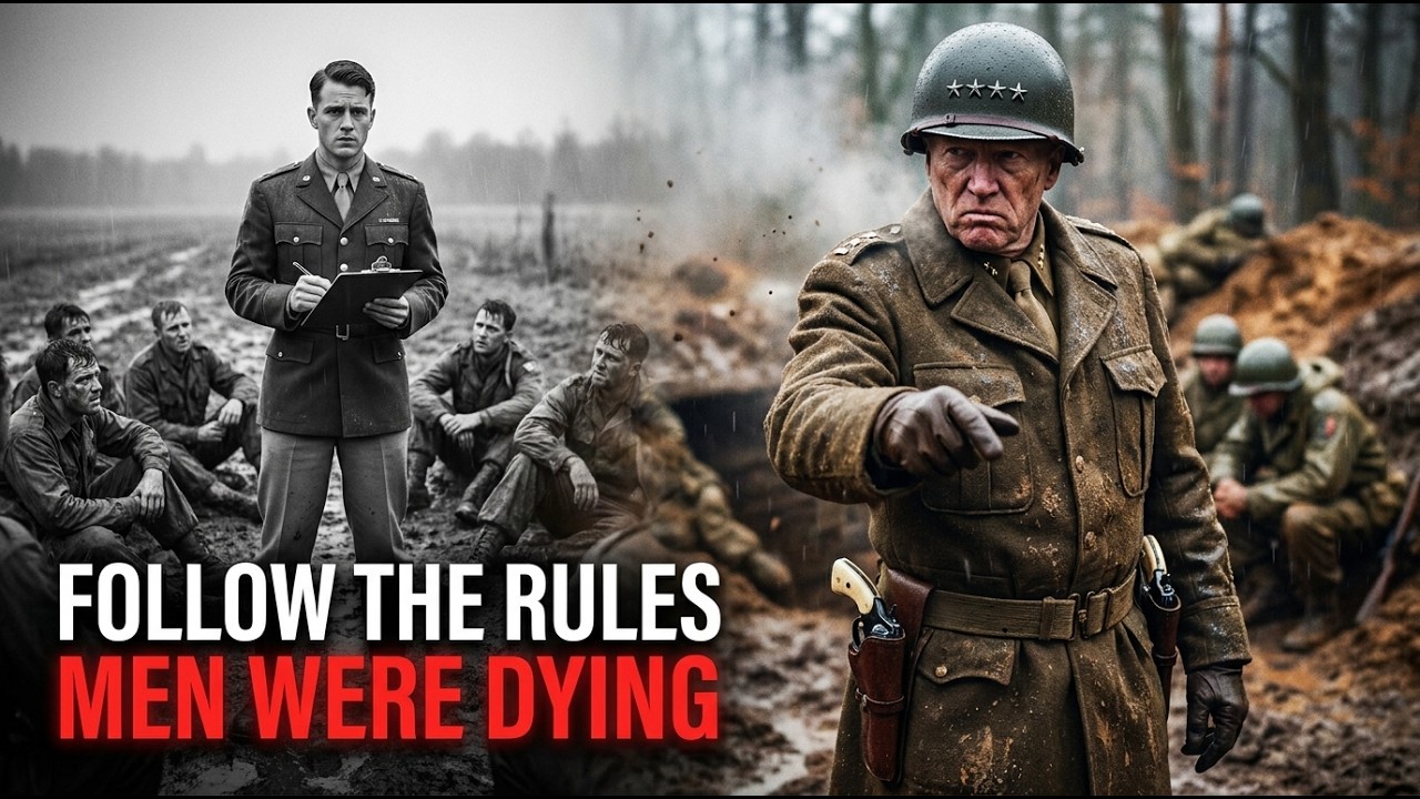 Patton Made Him Live in the Mud -He Enforced the Rules