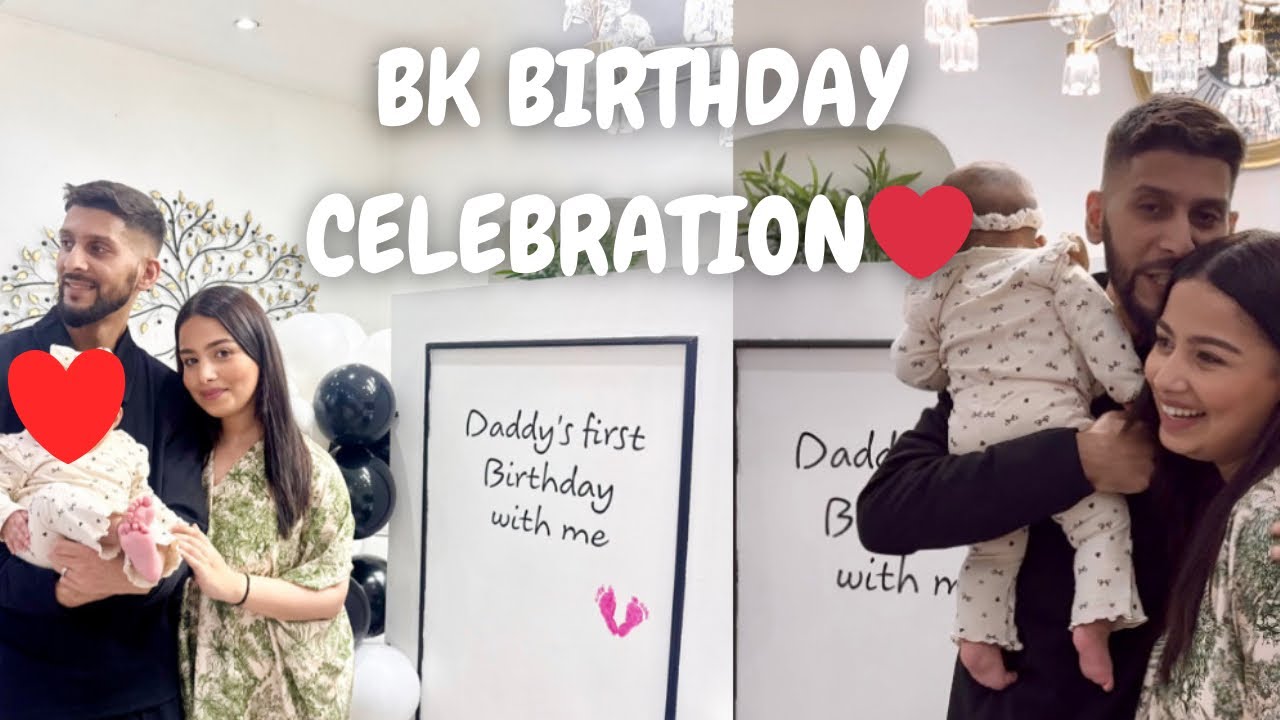 BK FIRST BIRTHDAY WITH ALAIRA AS A DAD❤️ WHAT DID ALAIRA GET HER DAD?🥰GIFT REVEAL👀