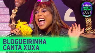 Eterna Baixinha Blogueirinha Canta Xuxa Prêmio Multishow 2021