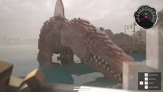 Teardown Spinosaurus Boat Chase + Raptor Chase #jurrassicpark #teardown #spinosaurus