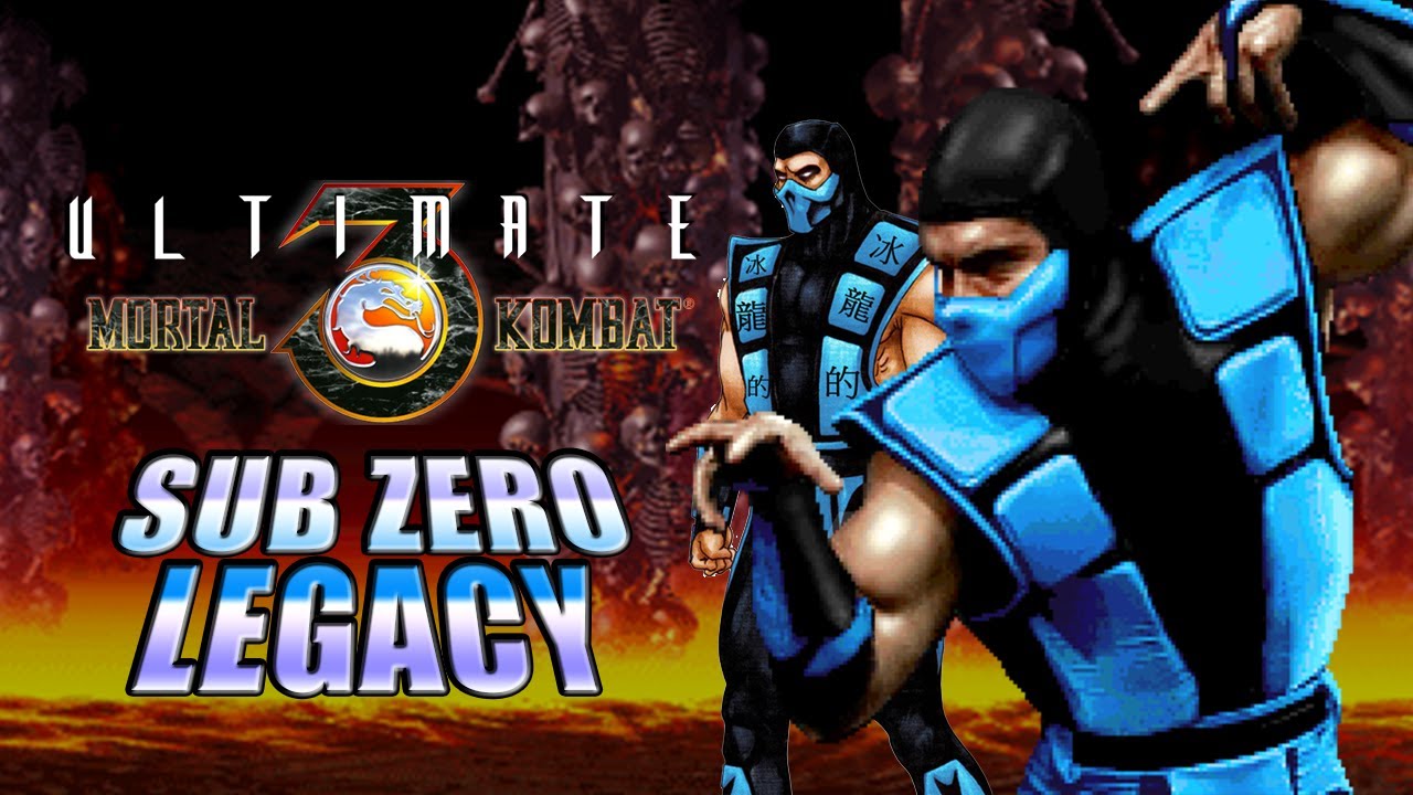 Sub Zero, mortal Kombat 4, Ultimate Mortal Kombat 3, mortal Kombat