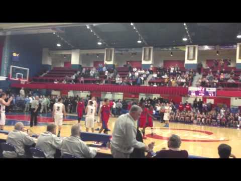 <p>The final seconds tick away and the fans celebrate the Bobcats&#x27; 66-47 win over the Red Devils at the Westchester County Center on Wednesday, Feb. 27, 2013.</p>