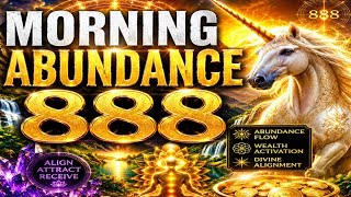 ⚠️✨ LISTEN EVERY MORNING ⚠️ 888 Abundance Frequency Activation