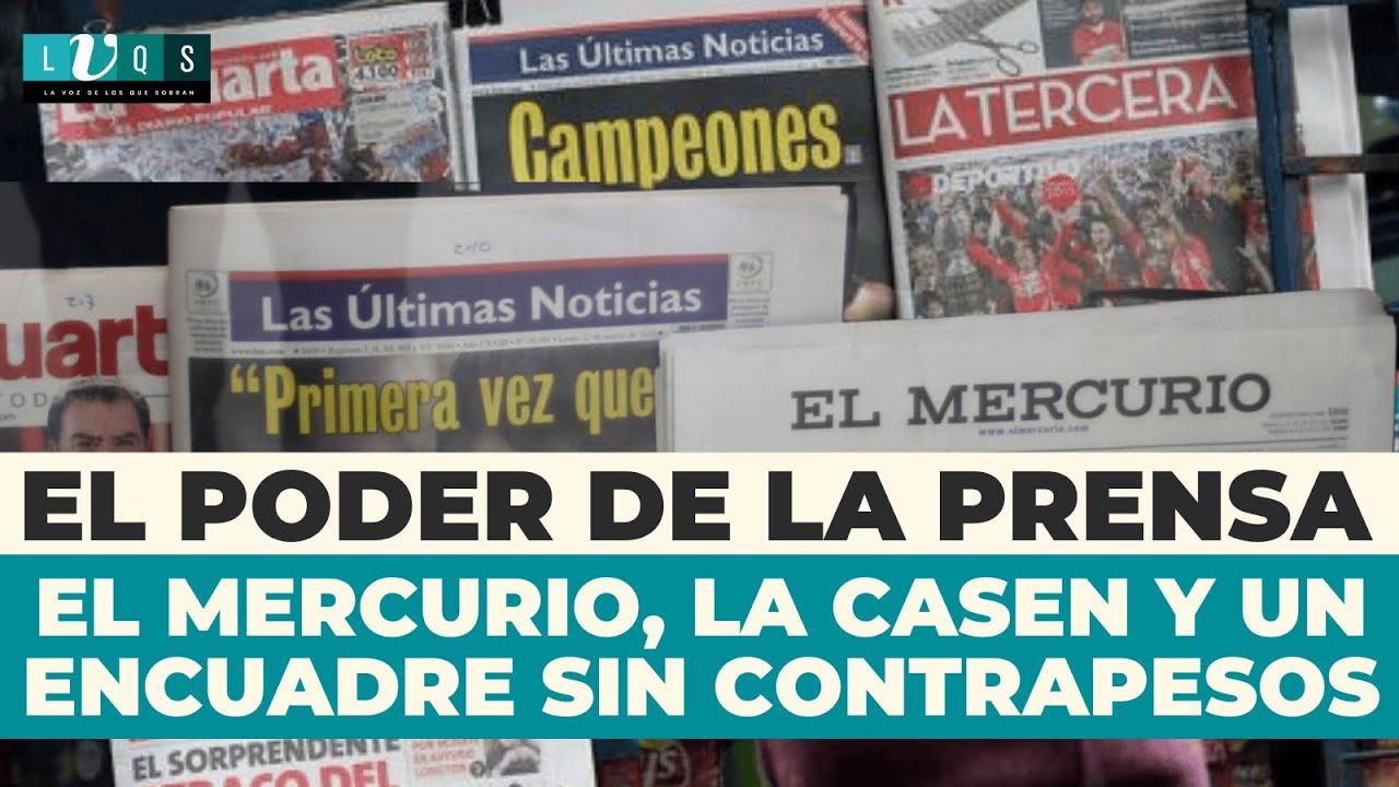 🔴 El Mercurio, la Casen y la gran mentira: el encuadre sin contrapesos de la prensa