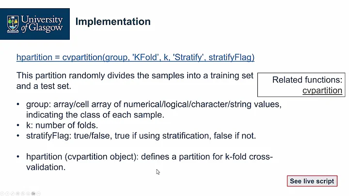 Construct Training and Test Sets for Model Evaluation: Cross-Validation
