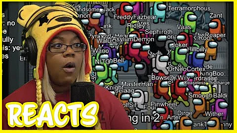 AMONG US, but with 99 IMPOSTORS | The Pixel Kingdom | AyChristene Reacts