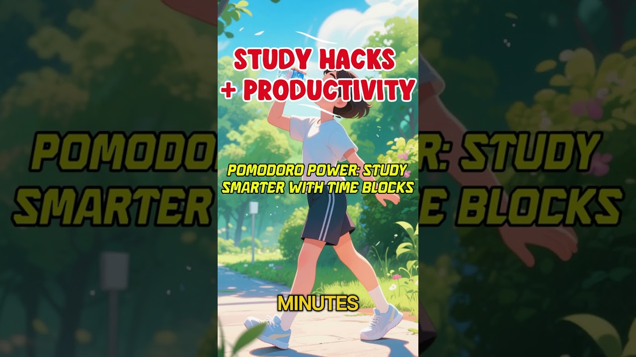 Pomodoro Power Study Smarter with Time Blocks | Study Hacks + Productivity